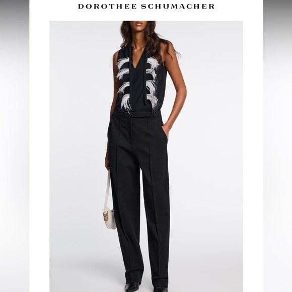 Dorothee Schumacher ELEGANT COMFORT top navy - Picture 3 of 6